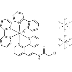 [Ru(bpy)2(5-chloroacetamido-1,10-phenthroline)](PF6)2|CS-1179147