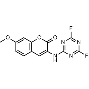 3-((4,6-Difluoro-1,3,5-triazin-2-yl)amino)-7-methoxy-2H-chromen-2-one|CS-1179154