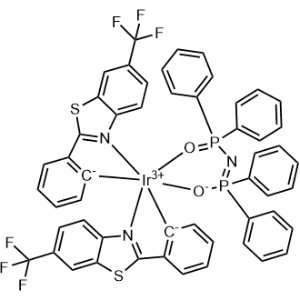 Bis(2-phenyl-6-(trifluoromethyl)benzo[d]thiazole)(tetraphenylimidodiphosphinate)iridium(III)|CS-1179192