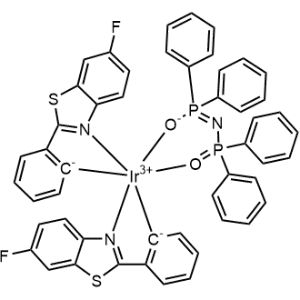 Bis(6-fluoro-2-phenylbenzo[d]thiazole)(tetraphenylimidodiphosphinate)iridium(III)|CS-1179196