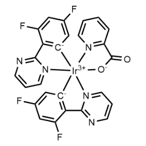 Bis[2-(2,4-difluorophenyl)pyrimidinyl-C2,N](picolinato)iridium(III)|CS-1179197