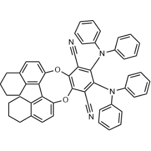2,3-Bis(diphenylamino)-8,9,10,11,12,13,14,15-octahydrobenzo[b]dinaphtho[2,1-E:1',2'-g][1,4]dioxocine-1,4-dicarbonitrile|CS-1179209