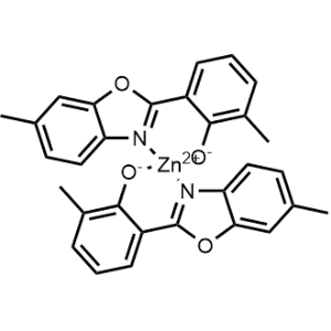 Bis(2-(2-hydroxy-3-methyl-phenyl)-6-methyl-benz-1,3-oxazolato)zinccomplex|CS-1179234
