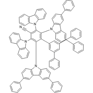 3,5-Di(9H-carbazol-9-yl)-2,6-bis(3,6-diphenyl-9H-carbazol-9-yl)-5'-phenyl-[1,1':3',1''-terphenyl]-4-carbonitrile|CS-1179241