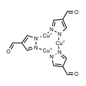 Copper, tris[μ-(1H-pyrazole-4-carboxaldehydato-κN1:κN2)]tri-, cyclo|CS-1179281