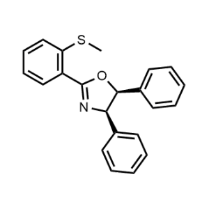 (4R,5S)-2-(2-(Methylthio)phenyl)-4,5-diphenyl-4,5-dihydrooxazole|CS-1179334
