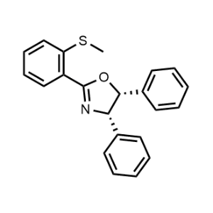 (4S,5R)-2-(2-(Methylthio)phenyl)-4,5-diphenyl-4,5-dihydrooxazole|CS-1179338