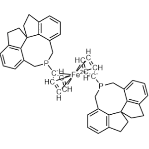 1,1'-Bis[(11aR)-10,11,12,13-tetrahydro-4H-diindeno[7,1-cd:1',7'-ef]phosphocin-5(6H)-yl]ferrocene|CS-1179361