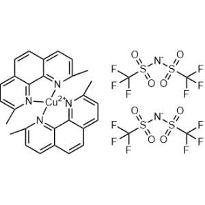 Bis-(2,9-dimethyl-1,10-phenanthroline)copper(II) bis(bis(trifluoromethanesulfonyl)imide)|CS-1179367