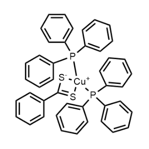 Bis(triphenylphosphine)(phenyldihiocarboxylato)copper(I)|CS-1179434