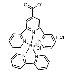 Chloro(2,2'-bipyridine)(4'-carboxy-2,2',2''-terpyridine)ruthenium(1+) hydrochloride|CS-1179466