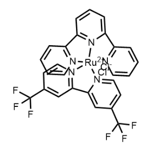 Chloro(4,4'-bis(tert.-butyl)-2,2'-bipyridine)(4'-2,2',2''-terpyridine)ruthenium(1+) dihydrochloride|CS-1179476