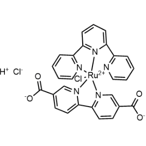 Chloro(5,5'-dicarboxy-2,2'-bipyridine)(2,2',2''-terpyridine)ruthenium(1+) dihydrochloride|CS-1179479