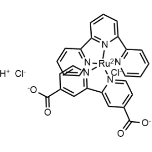 Chloro(4,4'-dicarboxy-2,2'-bipyridine)(2,2',2''-terpyridine)ruthenium(1+) dihydrochloride|CS-1179480