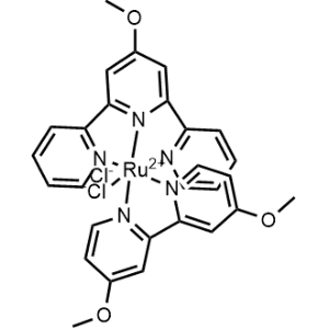 Chloro(4,4'-dimethoxy-2,2'-bipyridine)(4'-methoxy-2,2',2''-terpyridine)ruthenium(1+) monochloride|CS-1179484