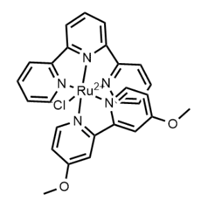 Chloro(4,4'-dimethoxy-2,2'-bipyridine)(2,2',2''-terpyridine)ruthenium(1+) hexafluorophosphate|CS-1179485