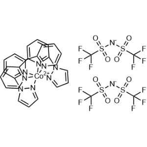 Cobalt(2+), bis[6-(1H-pyrazol-1-yl-κN2)-2,2′-bipyridine-κN1,κN1′]-, (OC-6-33′)-, salt with 1,1,1-trifluoro-N-[(trifluoromethyl)sulfonyl]methanesulfonamide 1:2|CS-1179490
