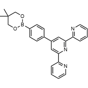 4'-(4-(5,5-Dimethyl-1,3,2-dioxaborinan-2-yl)phenyl)-2,2':6',2''-terpyridine|CS-1179586