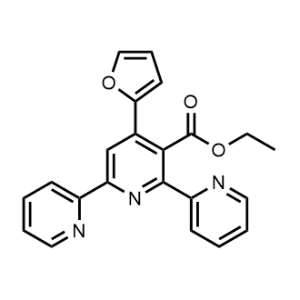 Ethyl 4'-(furan-2-yl)-[2,2':6',2''-terpyridine]-3'-carboxylate|CS-1179649