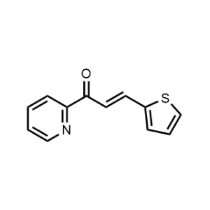 1-(Pyridin-2-yl)-3-(thiophen-2-yl)prop-2-en-1-one|CS-1179739
