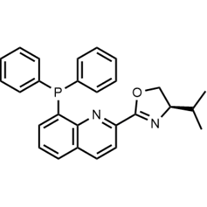 (R)-2-(8-(Diphenylphosphanyl)quinolin-2-yl)-4-isopropyl-4,5-dihydrooxazole|CS-1179752