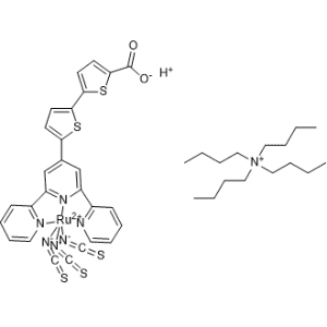 Ru(NCS)3. 5'-[2,2':6',2'']-Terpyridin-4'-yl-[2,2']bithiophenyl-5-carboxylic acid. Bu4N|CS-1179779