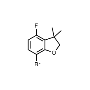 7-Bromo-4-fluoro-3,3-dimethyl-2,3-dihydrobenzofuran|CS-1180122