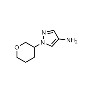1-(Tetrahydro-2H-pyran-3-yl)-1H-pyrazol-4-amine|CS-1180128