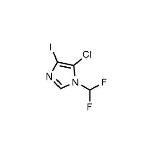5-Chloro-1-(difluoromethyl)-4-iodo-1H-imidazole|CS-1180160