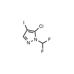 5-Chloro-1-(difluoromethyl)-4-iodo-1H-pyrazole|CS-1180210
