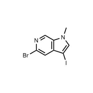 5-Bromo-3-iodo-1-methyl-1H-pyrrolo[2,3-c]pyridine|CS-1180231