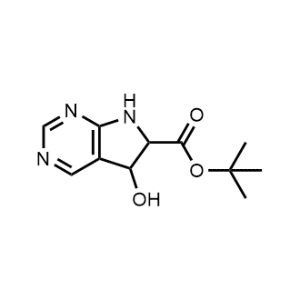 tert-Butyl 5-hydroxy-6,7-dihydro-5H-pyrrolo[2,3-d]pyrimidine-6-carboxylate|CS-1180649