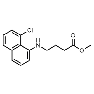 Methyl 4-((8-chloronaphthalen-1-yl)amino)butanoate|CS-1180736
