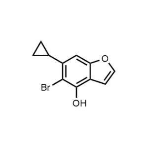5-Bromo-6-cyclopropylbenzofuran-4-ol|CS-1180840