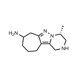 (4R)-4-Methyl-1,3,4,7,8,9,10,11-octahydro-2H-cyclohepta[3,4]pyrazolo[1,5-a]pyrazin-8-amine|CS-1180950