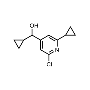 (2-Chloro-6-cyclopropylpyridin-4-yl)(cyclopropyl)methanol|CS-1181019