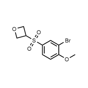 3-((3-Bromo-4-methoxyphenyl)sulfonyl)oxetane|CS-1181036