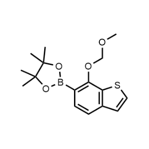 2-(7-(Methoxymethoxy)benzo[b]thiophen-6-yl)-4,4,5,5-tetramethyl-1,3,2-dioxaborolane|CS-1181137