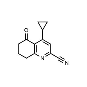 4-Cyclopropyl-5-oxo-5,6,7,8-tetrahydroquinoline-2-carbonitrile|CS-1181341