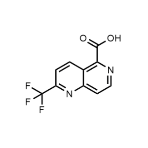 2-(Trifluoromethyl)-1,6-naphthyridine-5-carboxylic acid|CS-1181363