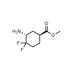 Methyl (1S,3R)-3-amino-4,4-difluorocyclohexane-1-carboxylate|CS-1181474