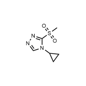 4-Cyclopropyl-3-(methylsulfonyl)-4H-1,2,4-triazole|CS-1181653
