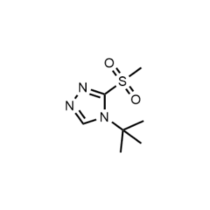 4-(tert-Butyl)-3-(methylsulfonyl)-4H-1,2,4-triazole|CS-1181657