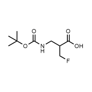 3-((tert-Butoxycarbonyl)amino)-2-(fluoromethyl)propanoic acid|CS-1183246