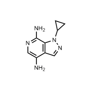 1-Cyclopropyl-1H-pyrazolo[3,4-c]pyridine-4,7-diamine|CS-1183561