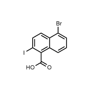 5-Bromo-2-iodo-1-naphthoic acid|CS-1183811