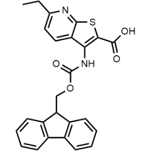 3-((((9H-Fluoren-9-yl)methoxy)carbonyl)amino)-6-ethylthieno[2,3-b]pyridine-2-carboxylic acid|CS-1183820