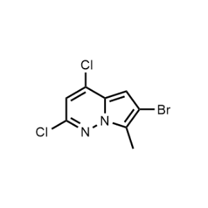 6-Bromo-2,4-dichloro-7-methylpyrrolo[1,2-b]pyridazine|CS-1183882