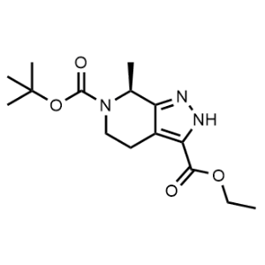 6-(tert-Butyl) 3-ethyl (S)-7-methyl-2,4,5,7-tetrahydro-6H-pyrazolo[3,4-c]pyridine-3,6-dicarboxylate|CS-1184165