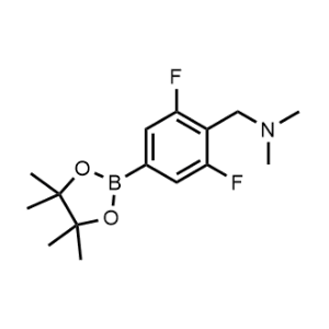 1-(2,6-Difluoro-4-(4,4,5,5-tetramethyl-1,3,2-dioxaborolan-2-yl)phenyl)-N,N-dimethylmethanamine|CS-1184197